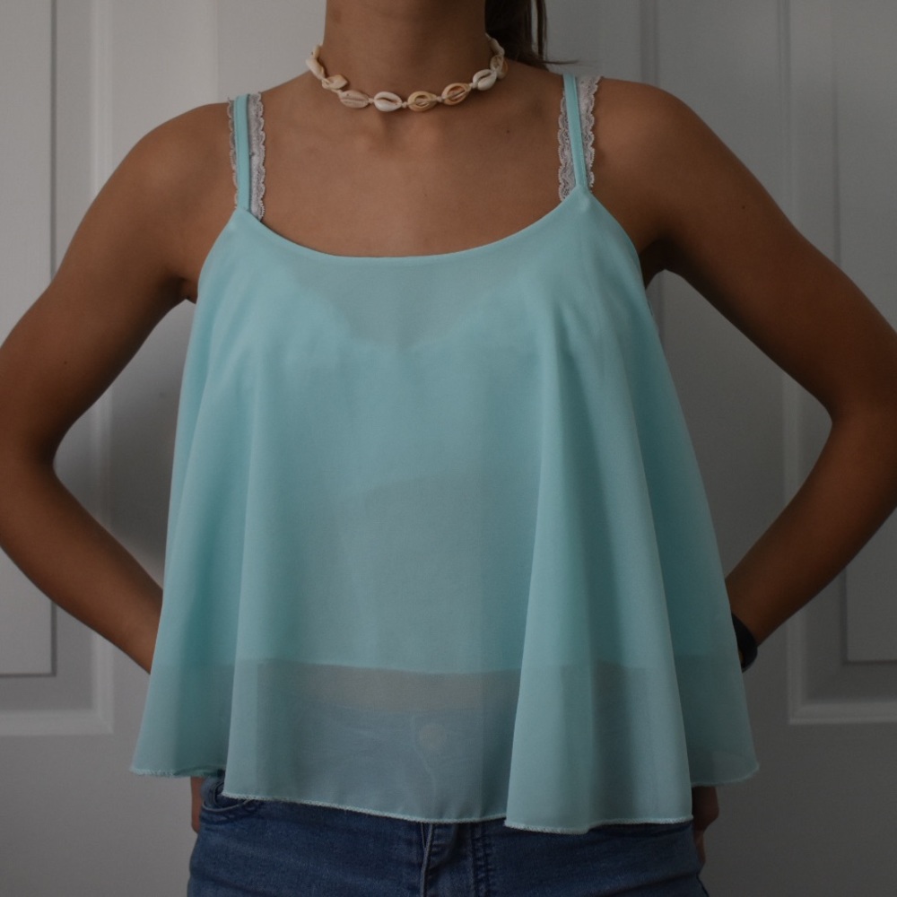 ❌SOLD❌ Teal Tank top